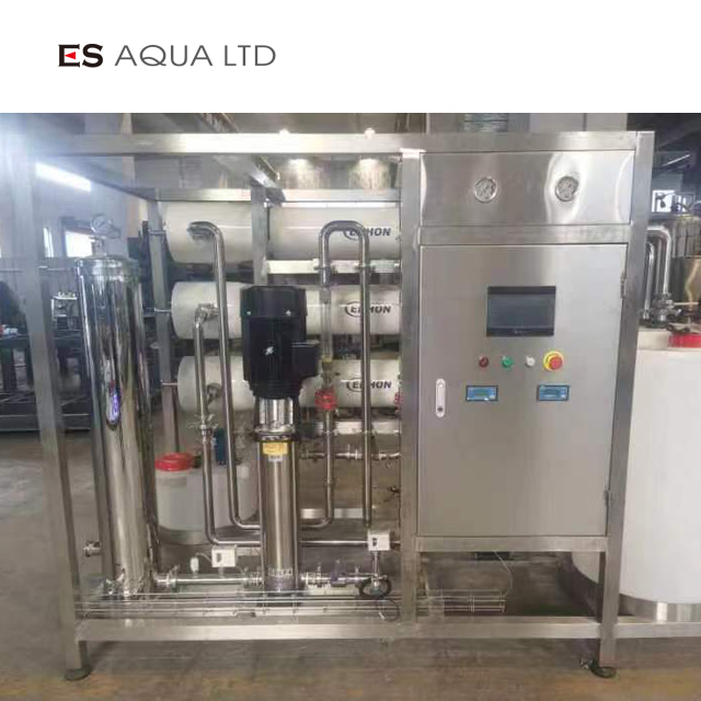 Máquina de tratamento de água RO de um estágio 1000LPH/equipamento de purificação